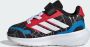 Adidas Sportswear Marvel Spider- Runfalcon Schoenen Kids Kinderen Zwart - Thumbnail 7
