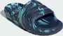 Adidas adilette Dames Slippers en Sandalen Blauw Maat: 38 Mesh Synthetisch Foot Locker - Thumbnail 8