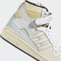 Adidas Hoge Basketbalschoen Wit Blauw Multicolor Dames - Thumbnail 3