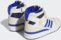 Adidas Hoge Basketbalschoen Wit Blauw Multicolor Heren - Thumbnail 12