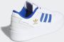 Adidas Nieuwe leren sneakers voor dames met synthetische voering en rubberen zool White Dames - Thumbnail 14