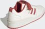 Adidas Originals Forum Low Heren Sneakers Schoenen Wit-Rood GW2043 - Thumbnail 14