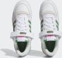 Adidas Cloud White Groen Roze Lage Schoen White Dames - Thumbnail 4
