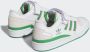 Adidas Cloud White Groen Roze Lage Schoen White Dames - Thumbnail 6