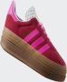 Adidas Originals Gazelle Bold Dames Collegiate Red Lucid Pink Core White- Dames Collegiate Red Lucid Pink Core White - Thumbnail 19
