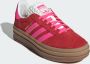 Adidas Originals Gazelle Bold Dames Collegiate Red Lucid Pink Core White- Dames Collegiate Red Lucid Pink Core White - Thumbnail 21