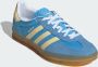 Adidas Originals Gazelle Indoor Dames Semi Blue Burst Almost Yellow Cloud White- Dames Semi Blue Burst Almost Yellow Cloud White - Thumbnail 14