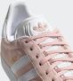 Adidas Originals Gazelle Shoes Icey Pink Cloud White Gold Metallic Kind Icey Pink Cloud White Gold Metallic - Thumbnail 13