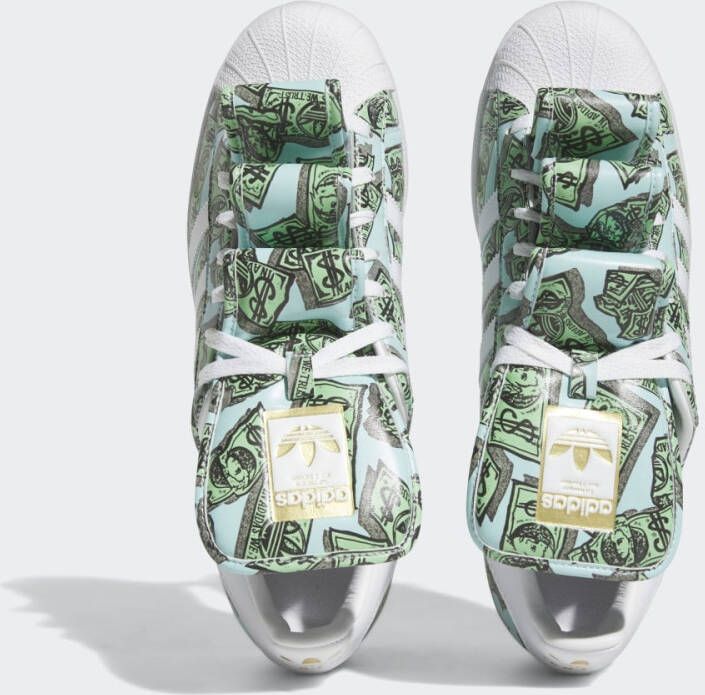 Adidas Originals Jeremy Scott Money Print Superstar Schoenen