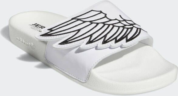 Adidas Originals Jeremy Scott Monogram adilette Wings Badslippers