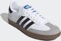Adidas Originals Samba Vegan H01877 Mannen Wit Sneakers - Thumbnail 5