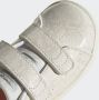 Adidas Stan Smith CF I Kinder Sneakers Klittenband Beige Print Oranje - Thumbnail 3