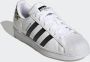 Adidas Originals Superstar sneakers wit zwart blauw - Thumbnail 21