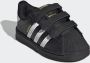 Adidas Originals Superstar CF1 Kinderschoenen Kinder Sneakers met klittenband Zwart EF4843 - Thumbnail 23