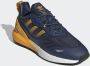 Adidas Originals ZX 2K Boost 2.0 Schoenen Crew Blue Semi Solar Gold Core Black Heren - Thumbnail 10