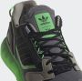 Adidas Originals ZX 5K BOOST Heren Sneakers Schoenen Grijs-Groen GV7701 - Thumbnail 4