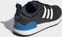 Adidas Originals ZX 700 sneakers zwart wit blauw - Thumbnail 14