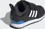 Adidas Originals Zx 700 sneakers zwart wit antraciet - Thumbnail 16
