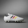Adidas Copa Mundial Duitsland Gras Voetbalschoenen (FG) Wit Zwart Rood Geel - Thumbnail 3