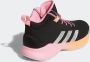 Adidas Cross Em Up 5 kinderen Wide Sportschoenen Volleybal zwart roze - Thumbnail 5