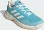 Adidas Performance Gamecourt 2.0 Tennisschoenen Dames Turquoise - Thumbnail 5