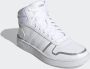 Adidas Hoops Mid 2.0 Hoge Sneakers Dames 39 1 3 Wit - Thumbnail 7