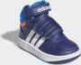 Adidas SPORTSWEAR Hoops Mid 3.0 AC Trainers Baby Dark Blue Rush Turbo - Thumbnail 15