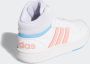 Adidas hoops mid 3.0 sneakers wit roze kinderen - Thumbnail 12