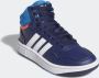 Adidas Perfor ce Hoops Mid Schoenen Kinderen Blauw - Thumbnail 109