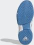 Adidas Performance Ligra 7 zaalsportschoenen wit oranje blauw groen - Thumbnail 9