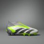 Adidas Predator Accuracy+ Veterloze Gras Voetbalschoenen (FG) Wit Grijs Felgeel Zwart - Thumbnail 2