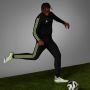 Adidas Predator Accuracy+ Veterloze Gras Voetbalschoenen (FG) Wit Grijs Felgeel Zwart - Thumbnail 5