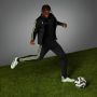 Adidas Predator Accuracy.1 Low Gras Voetbalschoenen (FG) Wit Grijs Felgeel Zwart - Thumbnail 5