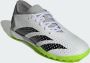 Adidas Performance Predator Accuracy.3 Low Turf Voetbalschoenen Unisex Wit - Thumbnail 5
