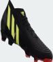Adidas Predator Edge.1 Gras Voetbalschoenen (FG) Zwart Geel Rood - Thumbnail 6