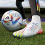Adidas Predator Edge.1 Gras Voetbalschoenen (FG) Wit Geel Blauw - Thumbnail 5