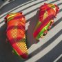 Adidas Predator Edge.1 Firm Ground Voetbalschoenen Solar Red Team Solar Green Core Black Dames - Thumbnail 10
