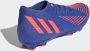 Adidas Predator Edge.2 Firm Ground Voetbalschoenen Hi Res Blue Turbo Hi Res Blue Dames - Thumbnail 14