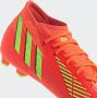 Adidas Predator Edge.2 Gras Kunstgras Voetbalschoenen (MG) Rood Groen - Thumbnail 3
