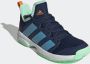 Adidas Stabil kinderen Sportschoenen Volleybal Smashcourt navy lichtblauw - Thumbnail 3