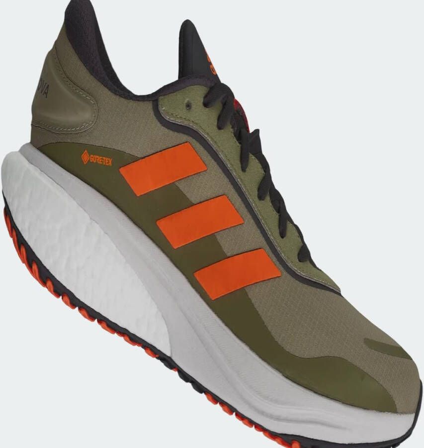 Adidas supernova goretex hardloopschoenen groen heren Schoenen.nl