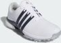 Adidas TOUR360 Golf Golfschoenen Voor Heren White Navy 43 1 3 - Thumbnail 4