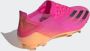Adidas X Ghosted.1 Firm Ground Voetbalschoenen Shock Pink Core Black Screaming Orange - Thumbnail 8