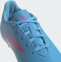 Adidas Kids adidas X Speedflow.4 Gras Kunstgras Voetbalschoenen(FxG)Kids Blauw Roze Wit - Thumbnail 5