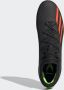 Adidas X Speedportal.3 Firm Ground Voetbalschoenen Core Black Solar Red Team Solar Green Dames - Thumbnail 9