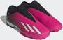 Adidas Perfor ce X Speedportal.3 Veterloze Turf Voetbalschoenen Kinderen Roze - Thumbnail 4