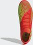 Adidas Predator Edge.1 Low Firm Ground Voetbalschoenen Solar Red Team Solar Green Core Black Dames - Thumbnail 5