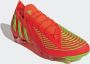 Adidas Predator Edge.1 Low Firm Ground Voetbalschoenen Solar Red Team Solar Green Core Black Dames - Thumbnail 6
