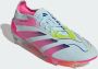 Adidas Predator Elite Gras Voetbalschoenen (FG) Lichtblauw Roze Geel - Thumbnail 6