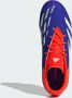 Adidas Predator Elite Gras Voetbalschoenen (FG) Kids Blauw Wit Rood - Thumbnail 7